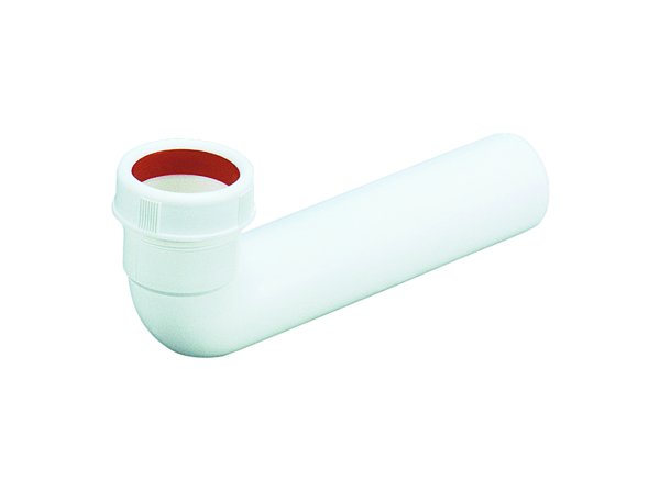 PVC-Rohr, Winkelbogen, Weißes Rohr, Sanitärverbinder, 90-Grad-Bogen,