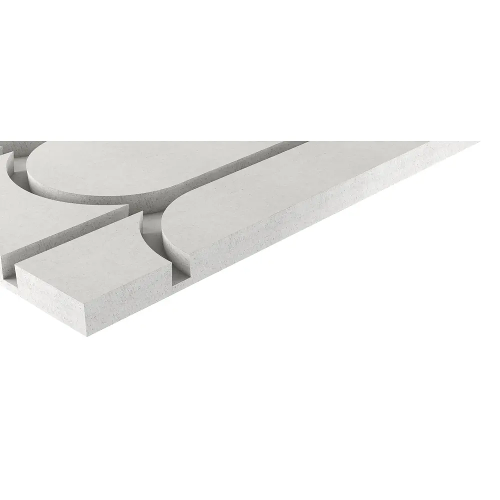 Fermacell Therm25 167 Fußbodenheizelement 1000x500x25mm, Längs- und Quernuten-76407