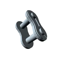 ETA Heiztechnik Rollenketten-Schlußglied und Hack Asche-75116 ETA Heiztechnik Rollenketten-Schlußglied und Hack Asche-75116