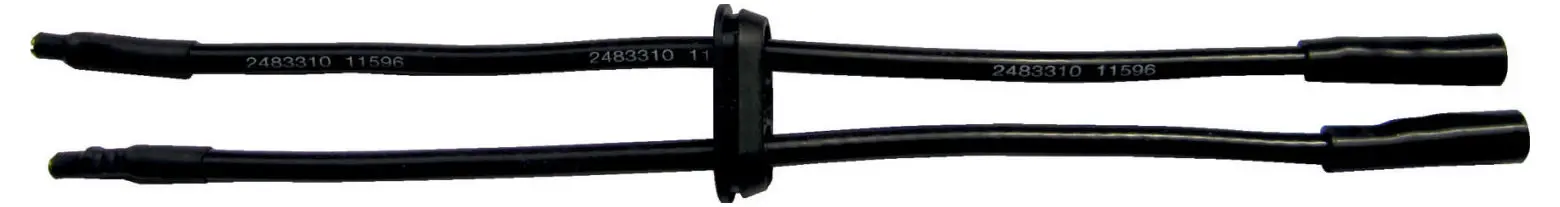 Wolf Zündkabel Öl-Luft-Verbund (2 Stück inkl. Durchführung) für COB-20/29-248331099