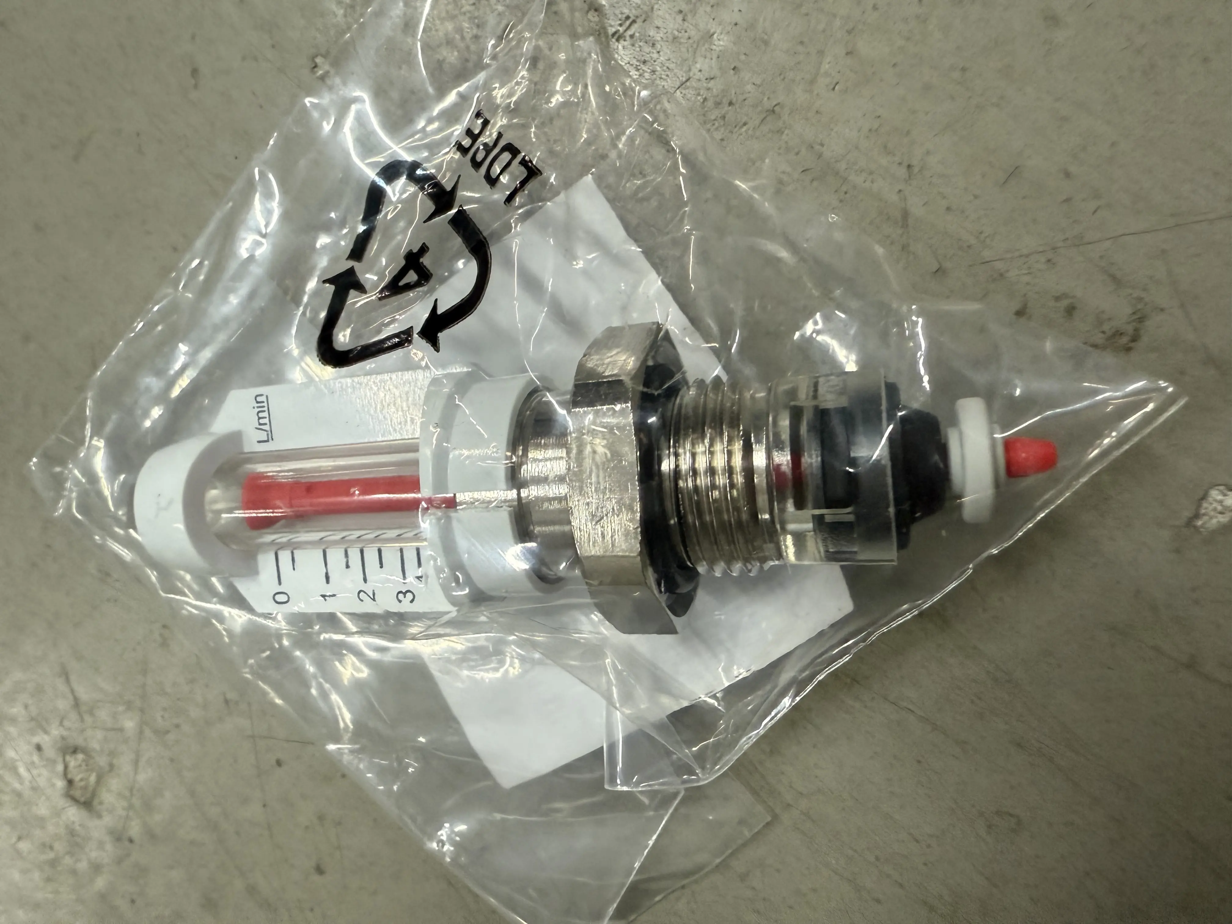 Zewotherm/ Watts Durchflussmengenzähler Edelstahl, Vorlauf 4 I/min.-11130005