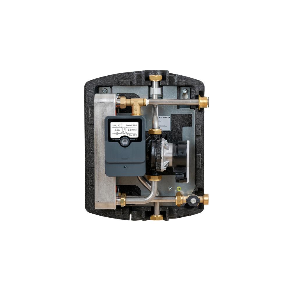 Tuxhorn Frischwasserstation tubra nemux M VE, Regler Resol, Huba Control -908260000