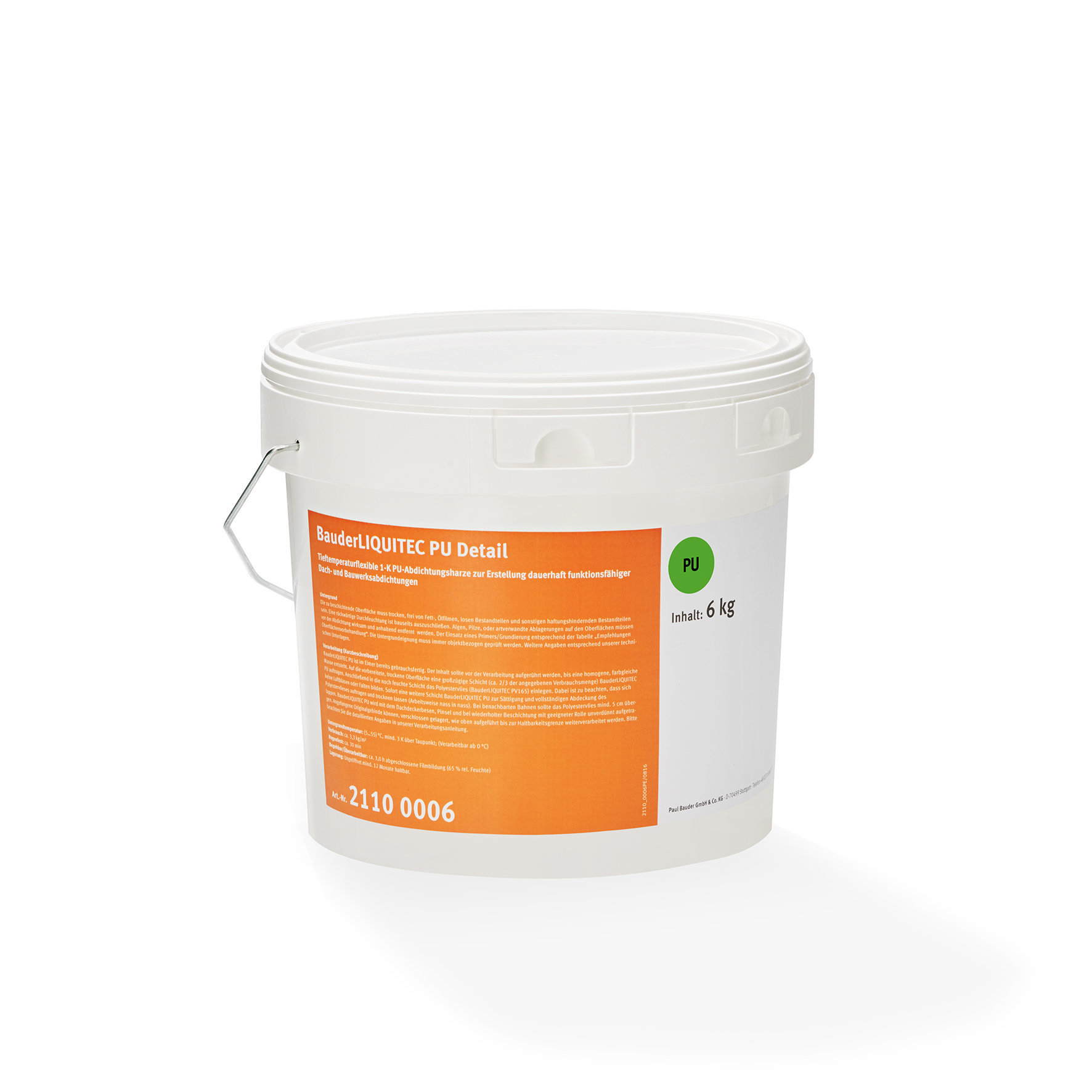 BauderLIQUITEC PU Detail 14 kg/Eimer-21100014