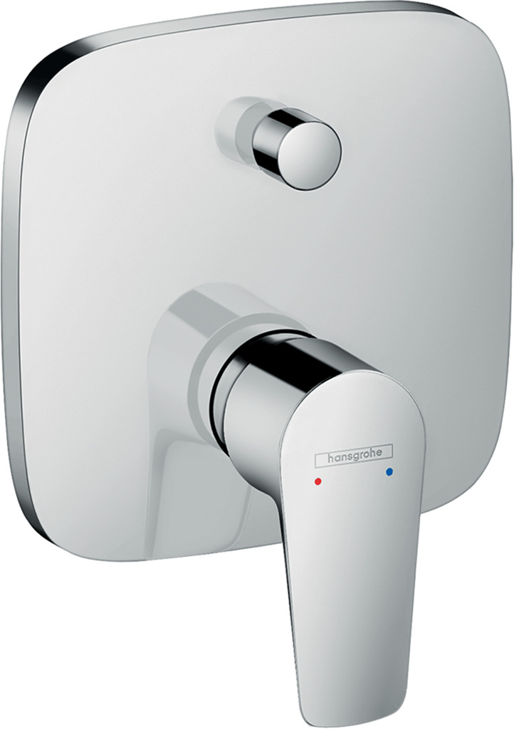 hansgrohe Fertigmontageset Talis E Unterputz-Wannen-Einhebelmischer mit Sicherungskombination chrom-71474000
