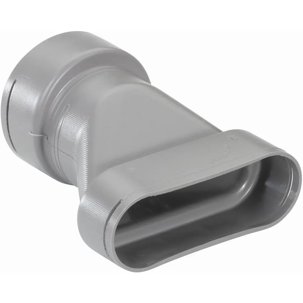 Zehnder Übergang flat 51 DN 90/75 auf flat 51, mit 3 Dichtringen und 3 Fixierschieber-990322013