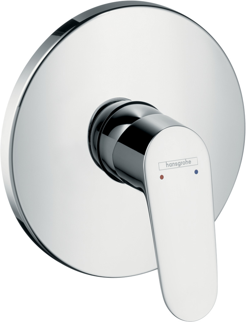Duscharmatur, Brausearm, Einhebelmischer, Chrom, Versteller,