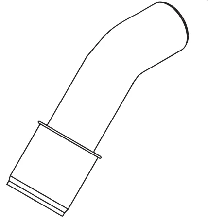 hansgrohe Anschluss Stutzen für Ablaufgarn.-96221000