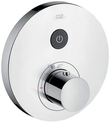 hansgrohe Fertigmontageset ShowerSelect Round UP-Thermostat, 1 Verbraucher, chrom