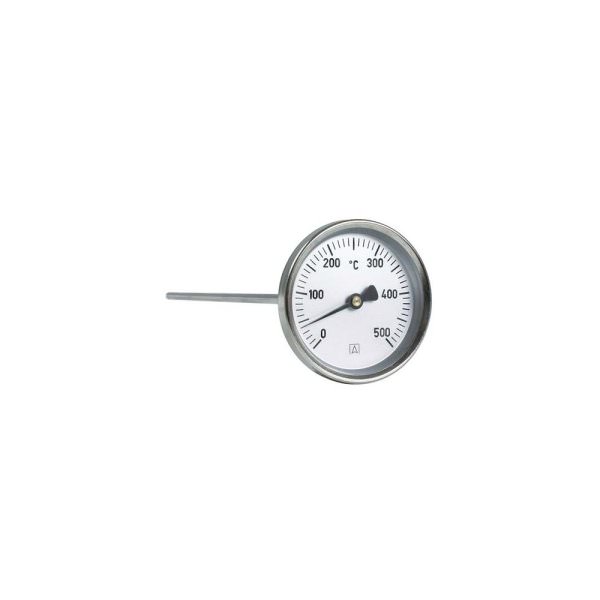 Afriso Rauchgasthermometer RT 80 150 mm, 0/500 GradC, Gehäuse-d= 80mm