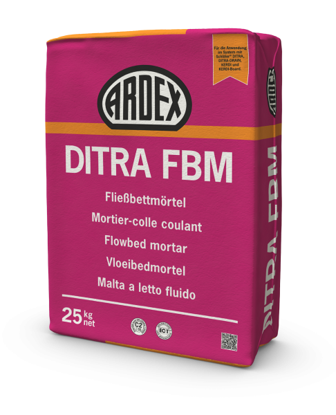 Ardex Ditra FBM Fließbettmörtel, C2 a 25 kg Sack