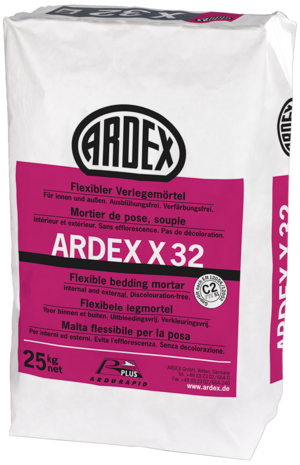 Ardex X 32 Verlegemörtel a 25 kg, flexibel