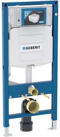 Geberit Wand-WC-Element Duofix für Sigma, BH 112 cm, mit UP-Spülkasten 12cm, für Trockenbau