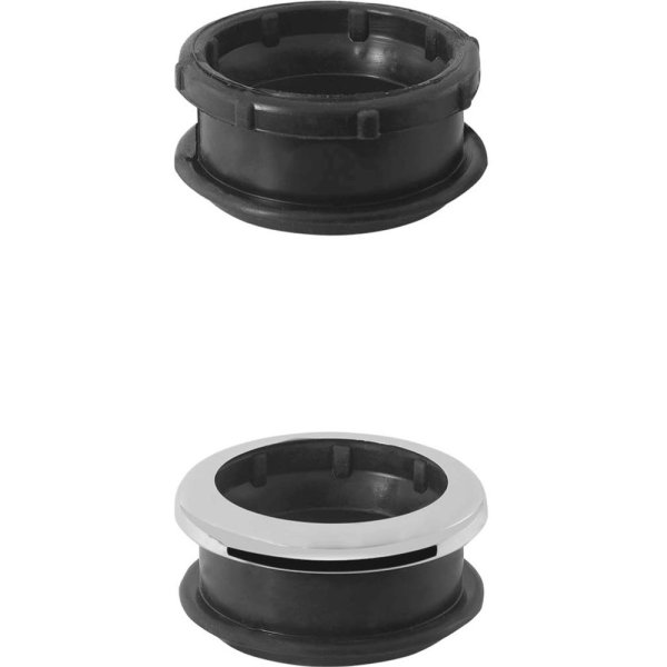 STEDO Mület-Trumpf-WC-Verbinder Ø 55 mm, Rohr 45 mm, schwarz