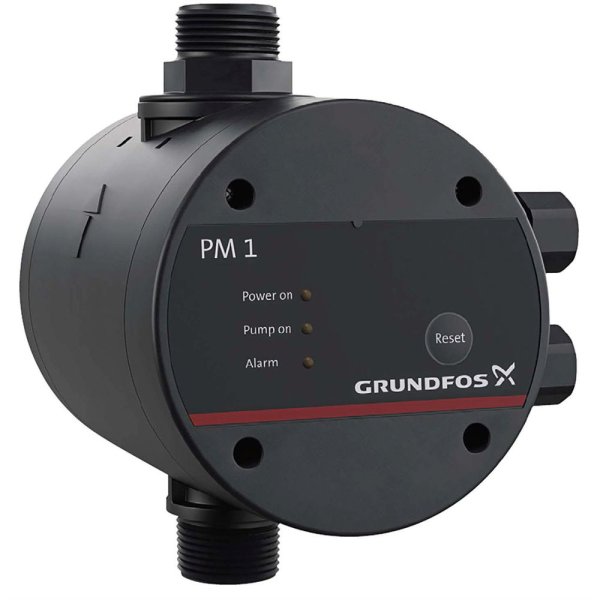 Grundfos Pressure Manager PM 1 1,5 bar Q max 5 m3/h, 230 V, 1,5 m Kabel