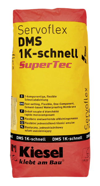 Kiesel Servoflex DMS 1K schnell a 15 kg Sack Supertec