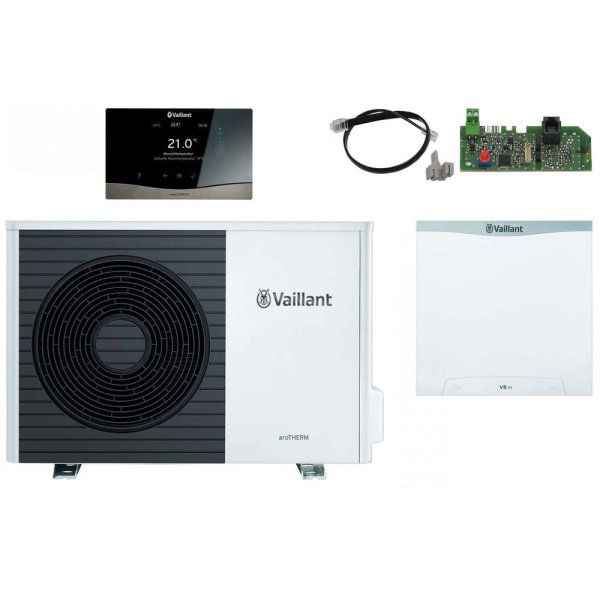 Vaillant Wärmepumpenpaket 4.066 aroTHERM Split VWL 55/5 AS S2 für Hybridsystem