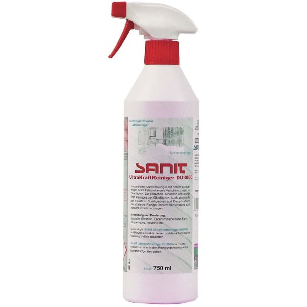 Sanit Ultra Kraft Reiniger DU3000 750 ml Flasche