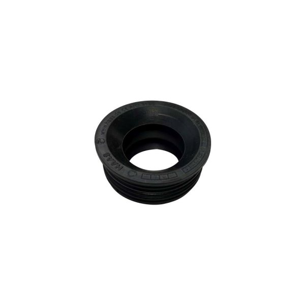 HAAS HT-Gummi-Nippel DN 50, 42 x 68 x 34 mm, EPDM, schwarz