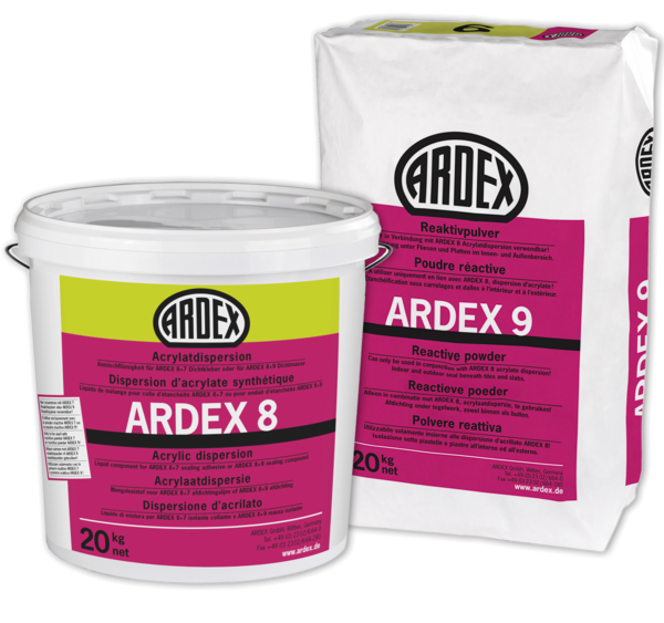 Ardex 8 Acrylatdispersion a 20 kg Eimer