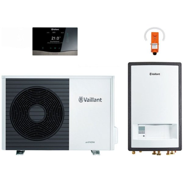 Vaillant Wärmepumpenpaket 4.0104 aroTHERM Split VWL 105/5 AS S2 mit Hydraulikstation VWL 127/5 IS