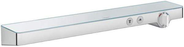 hansgrohe Thermostat ShowerTablet Select 700 AP, universal, für 2 Verbraucher, mit ESG-Ablage, chrom