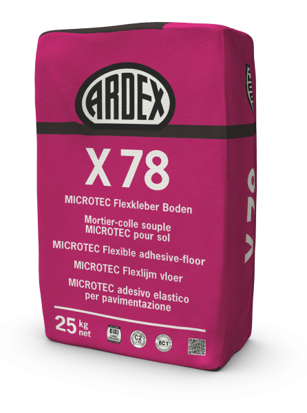 Ardex X78 Microtec-Flexkleber Boden, C2 a 25 kg Sack