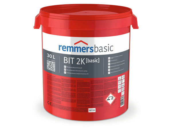 Remmers BIT 2K [basic] (ECO 2K) 2-komp. Bitumen-Dickbeschichtung a 30 ltr.