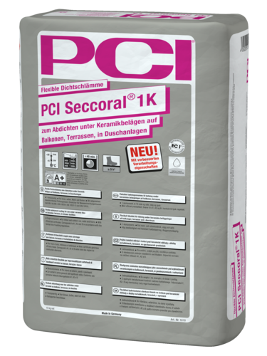PCI-Seccoral 1K, flexible Dichtschlämme Sack a` 15 kg