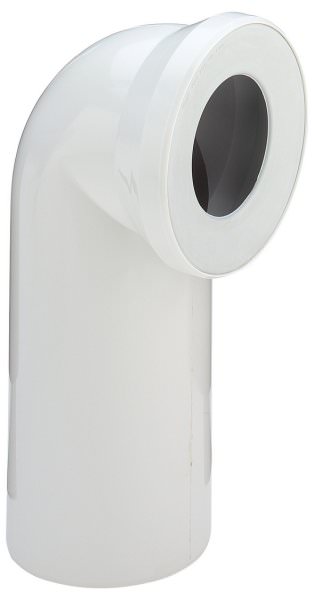 Viega WC Anschlussbogen 90 Grad 3811 in DN100 aus Kunststoff beige