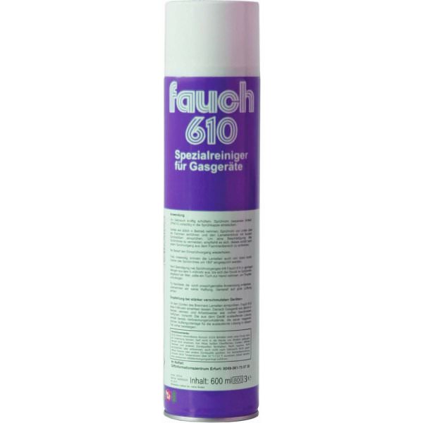 FAUCH 610 Spezialreiniger f. Gasgeraete Spraydose a 600 ml